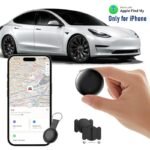 GPS Tracker for Car,Mother‘s Day Gift,Works with Apple Find My (iOS Only),Mini Trackers Device with Weatherproof Magnetic Case-No Monthly Fee-Best Hidden GPS Trackers,Anti-lost Device